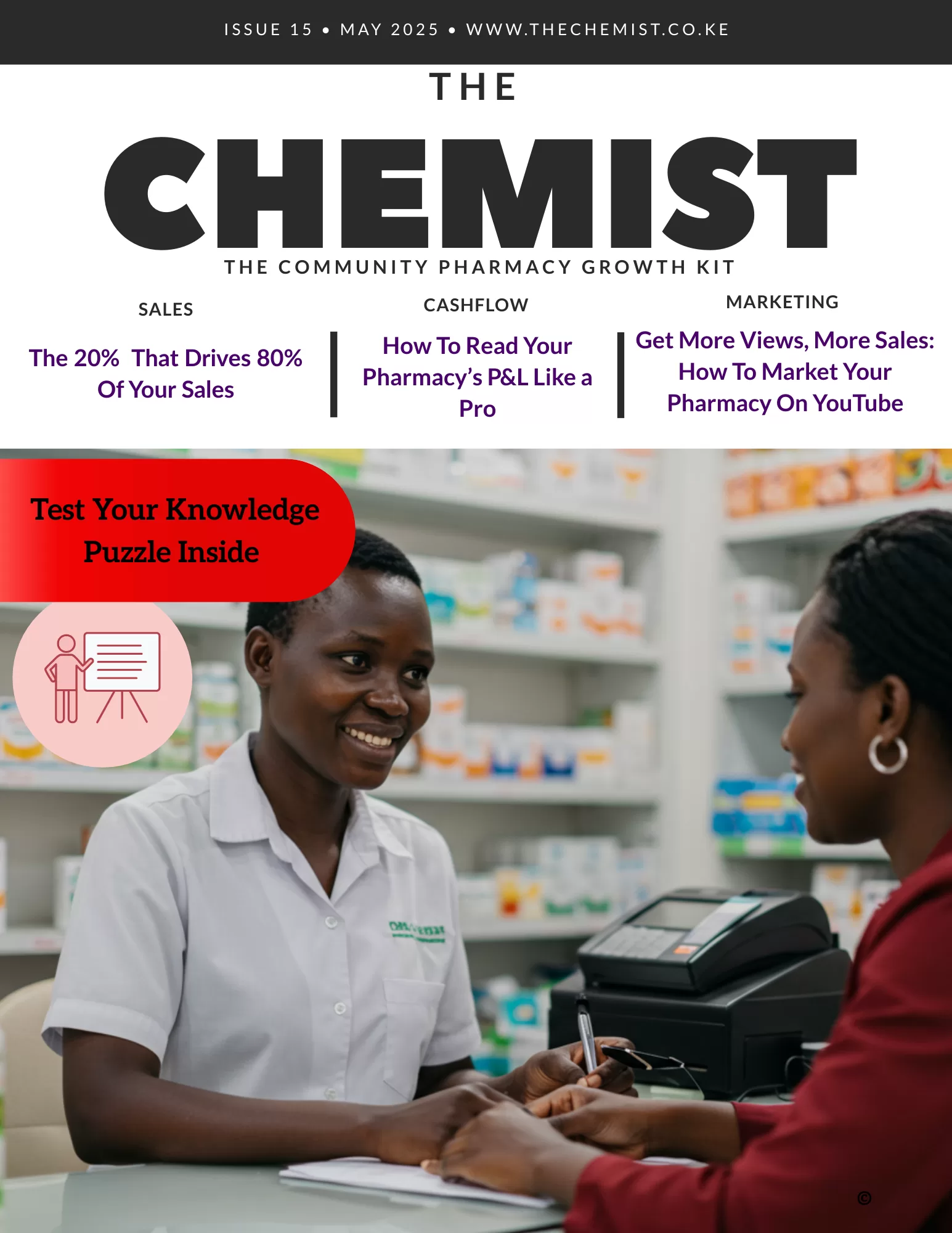 The Chemist May 2025 Issue Cover The Chemist May 2025 Issue