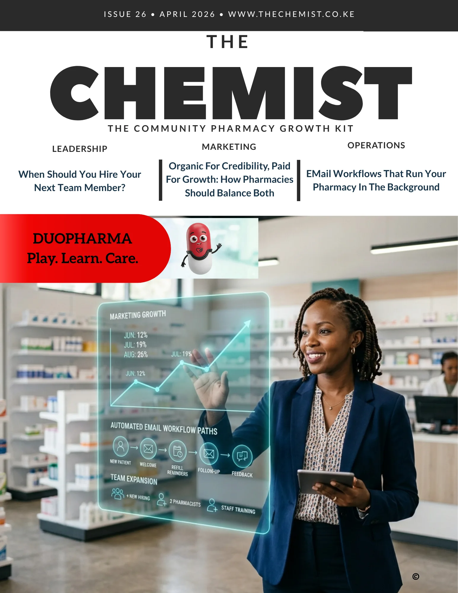 The Chemist April 2026 Issue No 26 Cover
