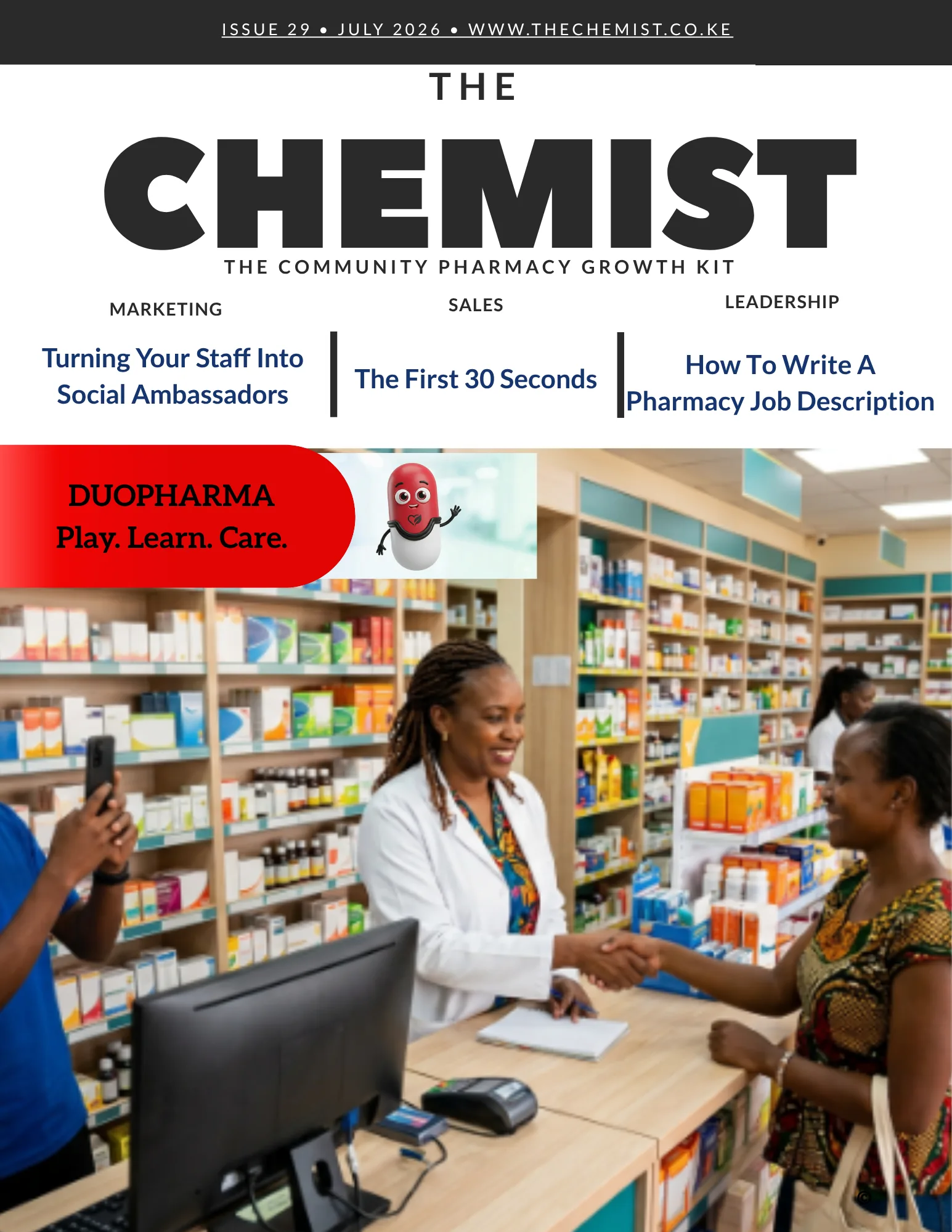 The Chemist July 2026 Issue No 29 Cover